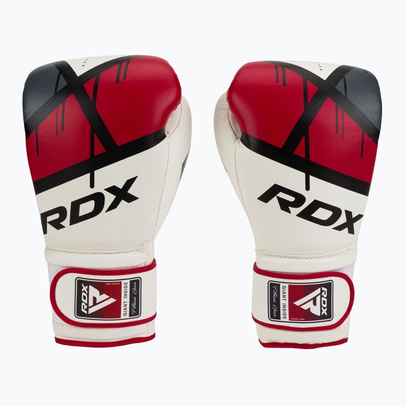 Rękawice bokserskie RDX BGR-F7 red 2