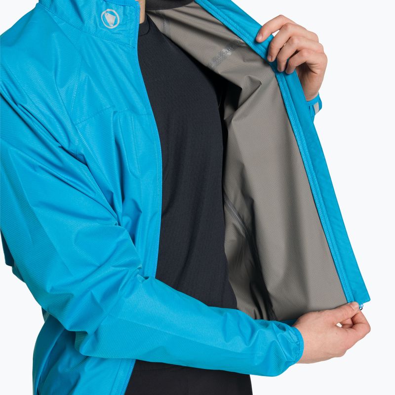 Kurtka rowerowa męska Endura Xtract II hi-viz blue 6