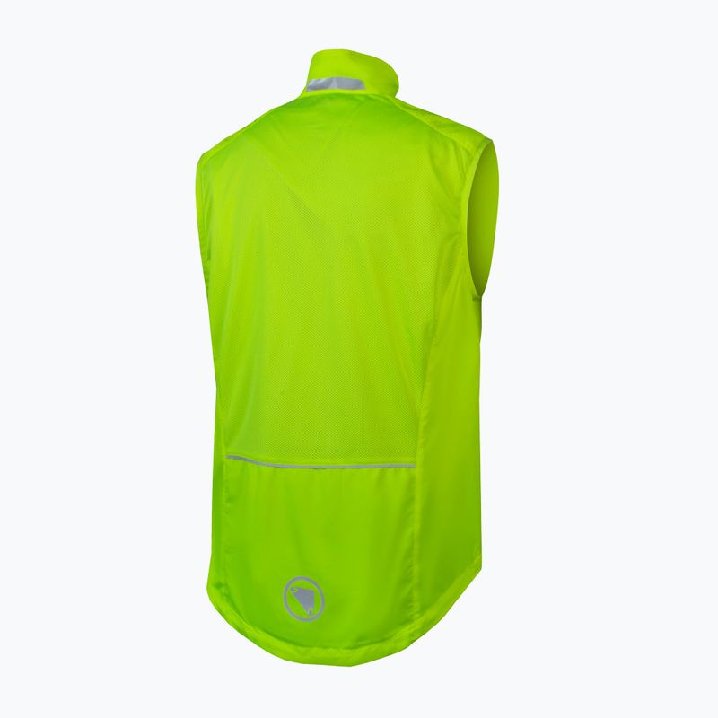 Kamizelka rowerowa męska Endura Hummvee hi-viz yellow 2