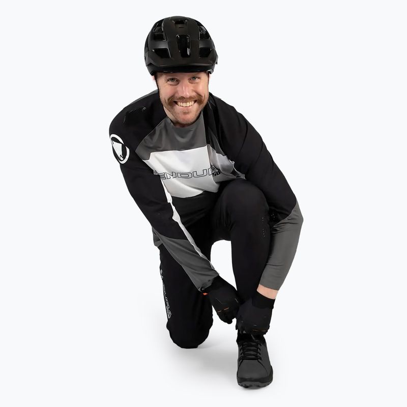 Spodnie rowerowe męskie Endura MT500 Burner Lite black 4