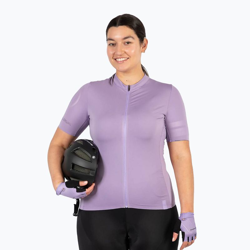 Koszulka rowerowa damska Endura Pro SL II W violet