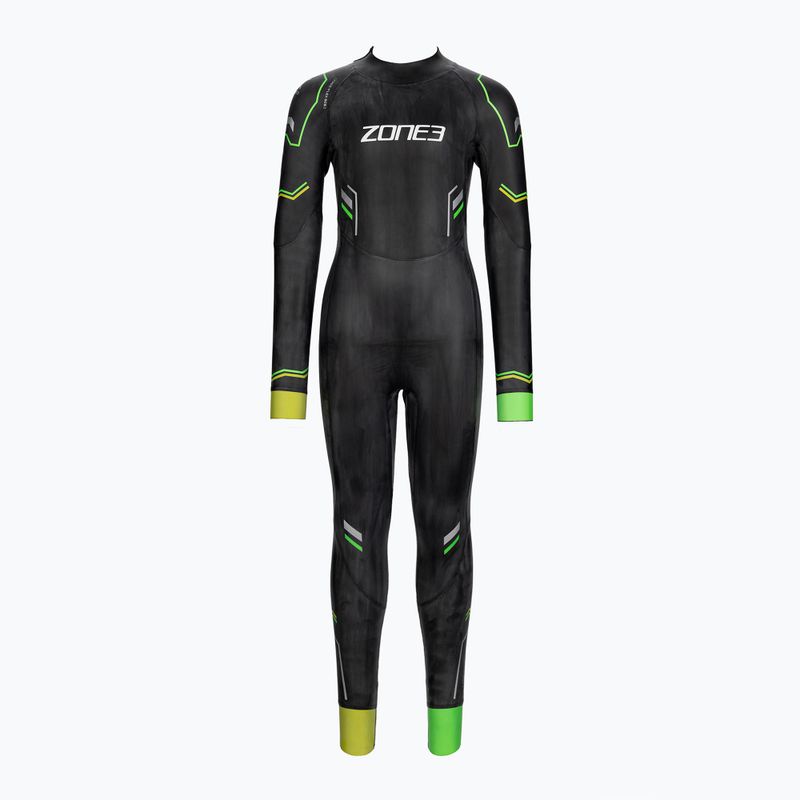 Pianka triathlonowa dziecięca Zone3 Adventure 3 mm black/silver/red/multi 2