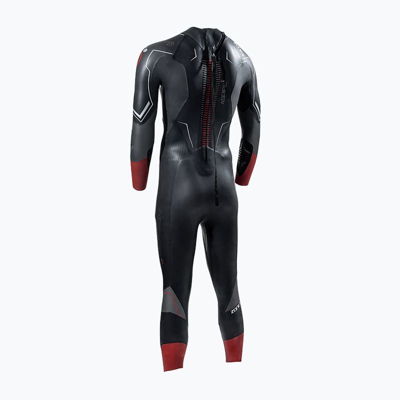 Pianka triathlonowa męska ZONE3 Aspire 4 mm black 2