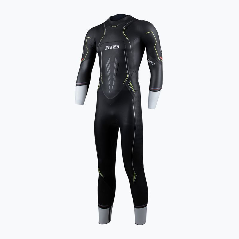 Pianka triathlonowa męska ZONE3 Aspire 4 mm black/chalk