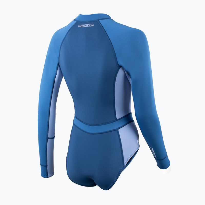 Pianka triathlonowa damska ZONE3 Yulex multi blue/white 2