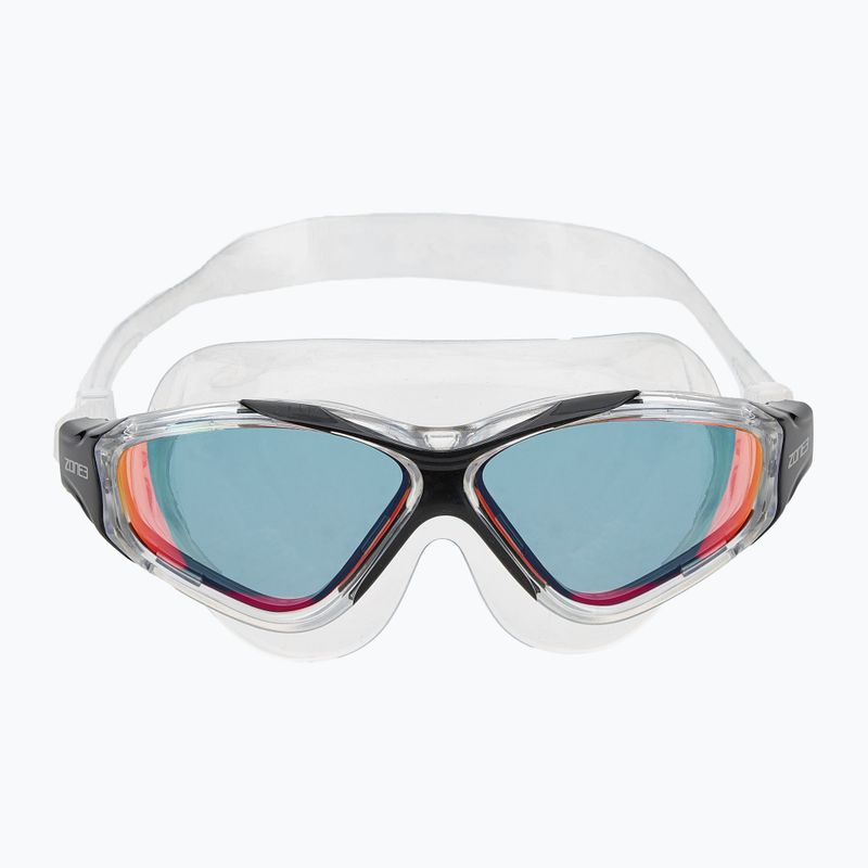 Maska do pływania ZONE3 Vision Max rainbow mirror/black 2