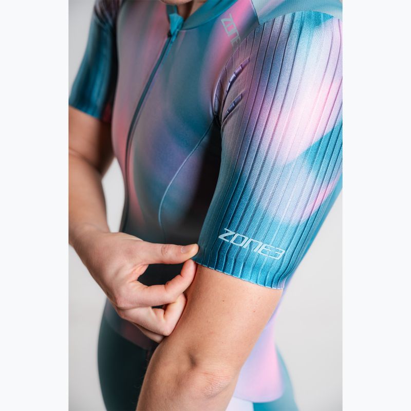 Kombinezon triathlonowy damski ZONE3 Activate+ Trisuit print 5