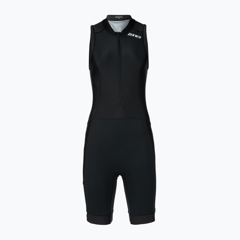 Kombinezon triathlonowy damski ZONE3 Activate+ Sleeveless Trisuit black