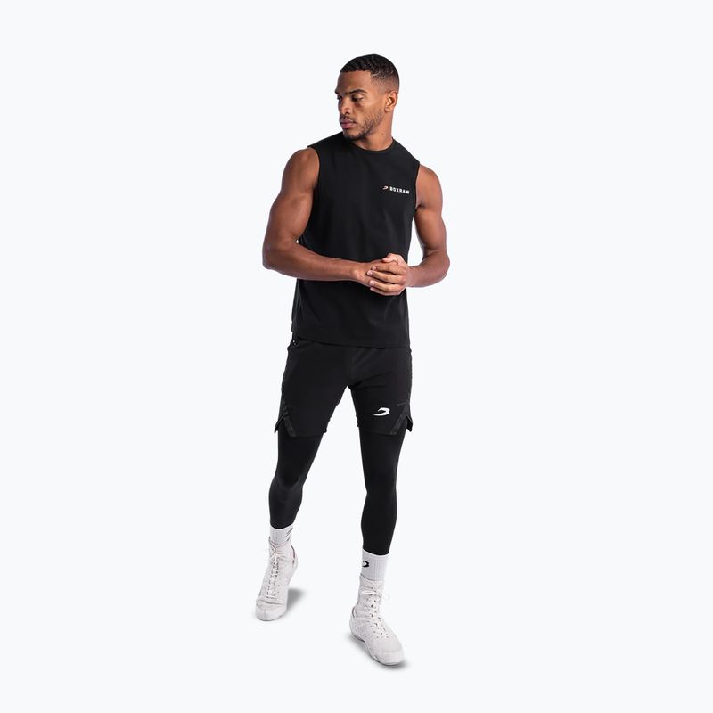 Koszulka męska BOXRAW We Don't Play Boxing Muscle Tank black 2