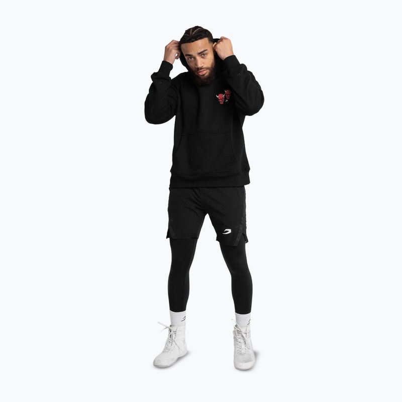Bluza męska BOXRAW Death Before Dishonor Oversized Hoodie black 4