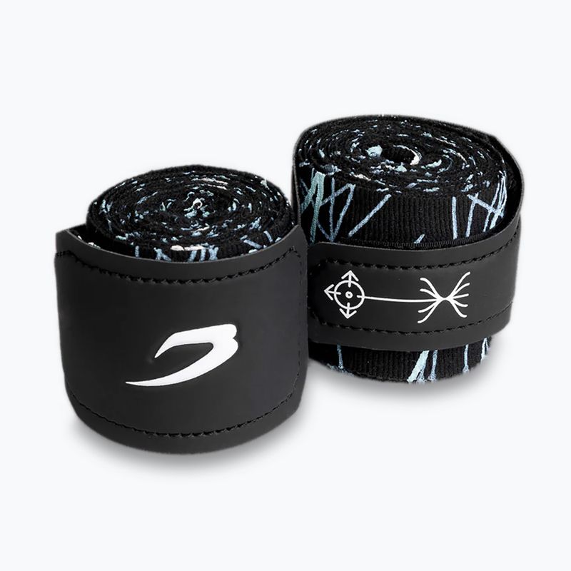 Bandaże bokserskie BOXRAW Dyscyplined Thought Hand Wraps 450 cm black 4