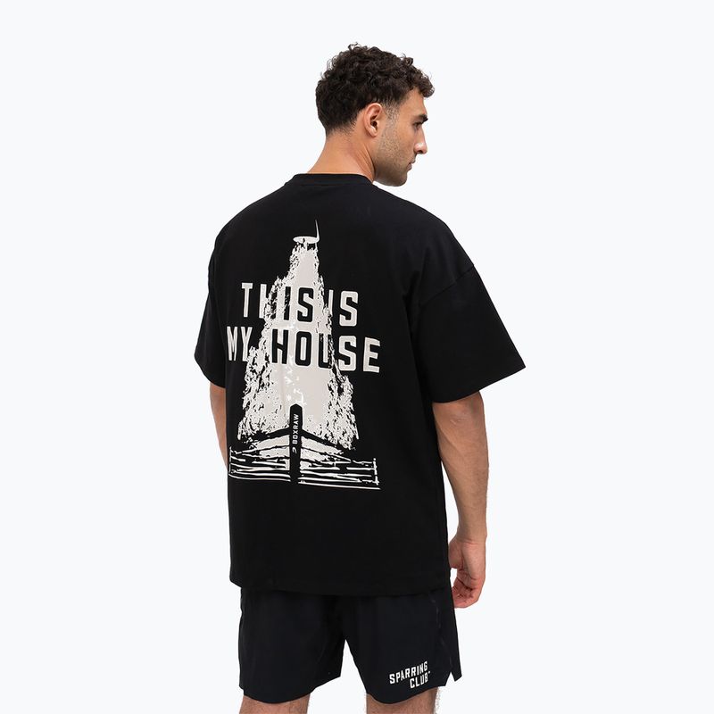 Koszulka męska BOXRAW This Is My House Oversized black 3
