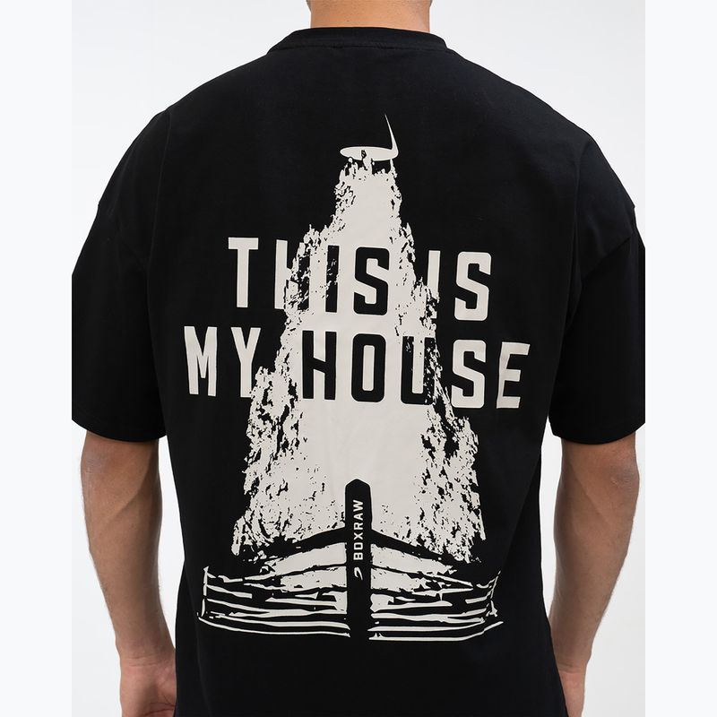 Koszulka męska BOXRAW This Is My House Oversized black 6