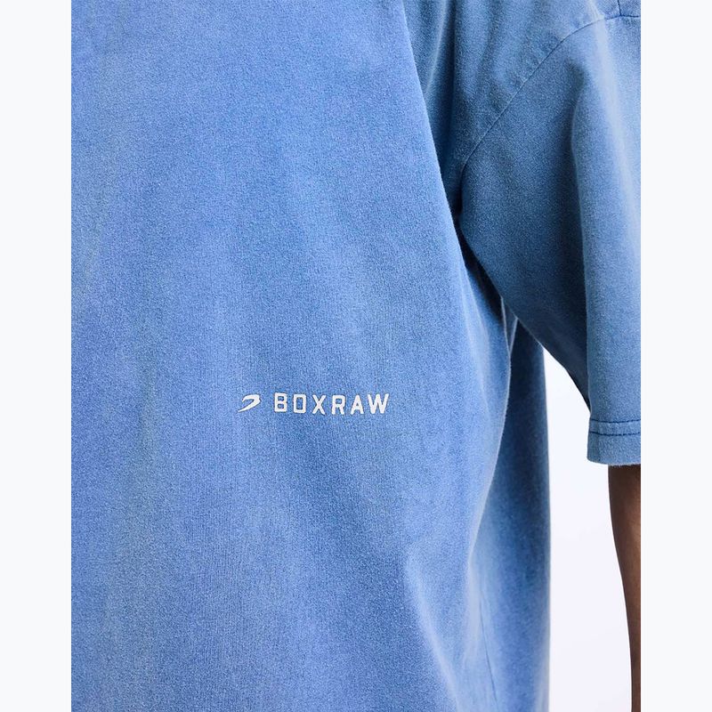 Koszulka męska BOXRAW Sparring Club Oversized washed baby blue 8