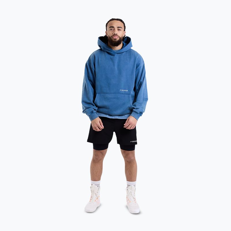 Bluza męska BOXRAW Sparring Club Oversized Hoodie washed baby blue 2