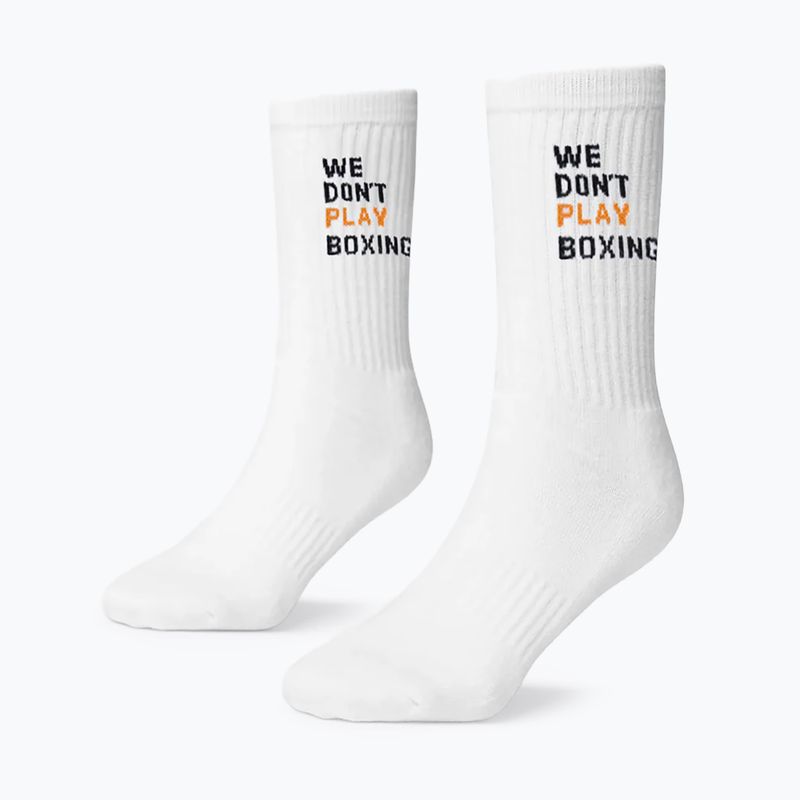 Skarpety męskie BOXRAW We Don't Play Boxing Crew 3 pary white 2