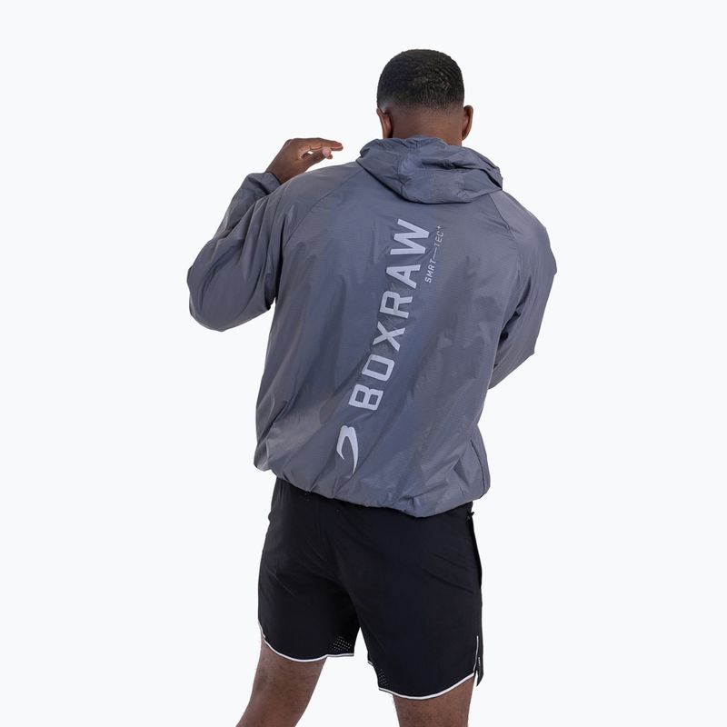 Kurtka męska BOXRAW Genaro Zip Up Windbreaker charcoal 3
