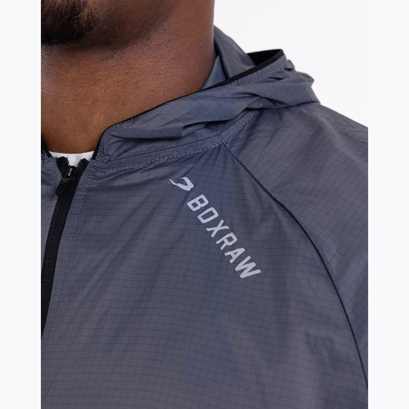 Kurtka męska BOXRAW Genaro Zip Up Windbreaker charcoal 7