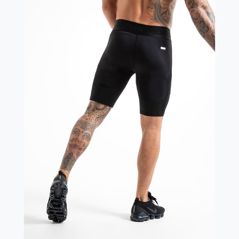 Spodenki treningowe męskie BOXRAW Saddler Compression black 3