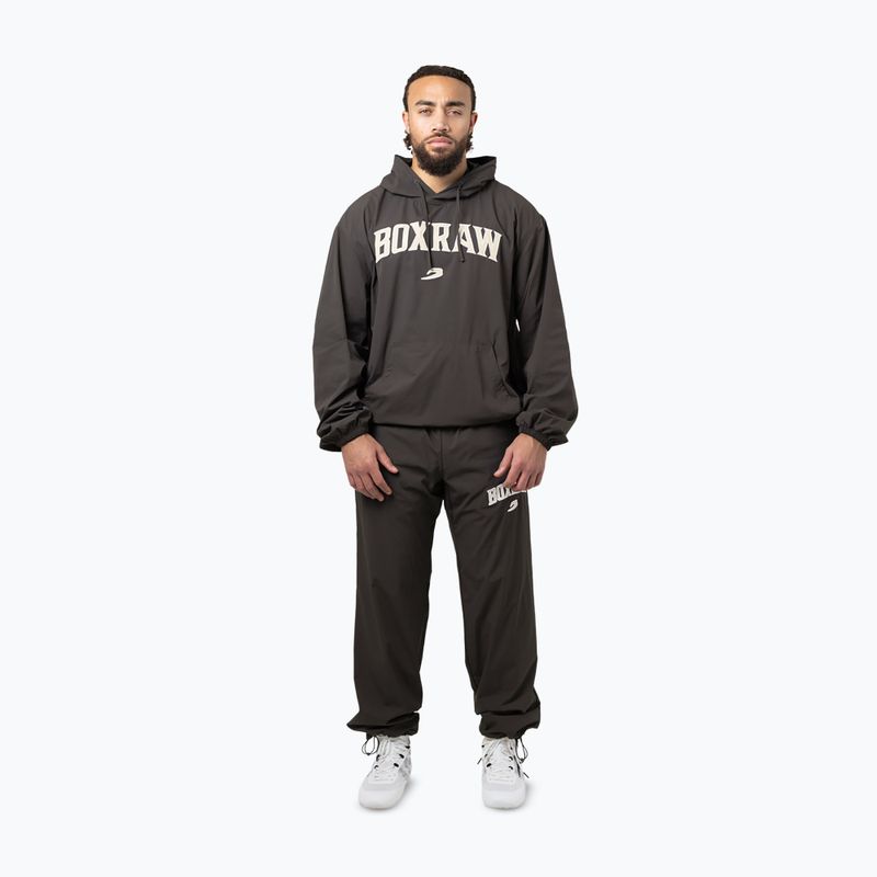 Bluza męska BOXRAW East Street Shell Hoodie charcoal 2