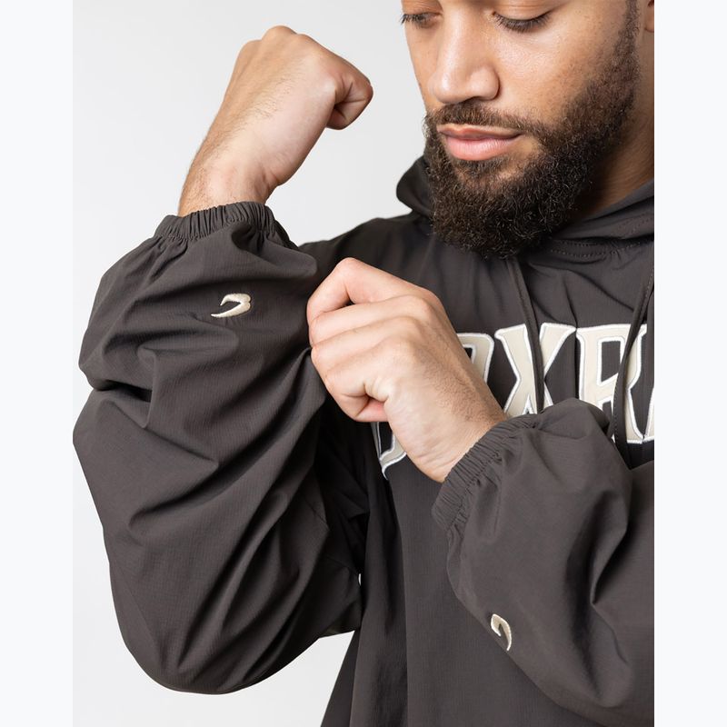 Bluza męska BOXRAW East Street Shell Hoodie charcoal 5