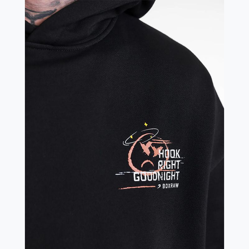 Bluza męska BOXRAW Hook Right Goodnight Oversized Hoodie black 7