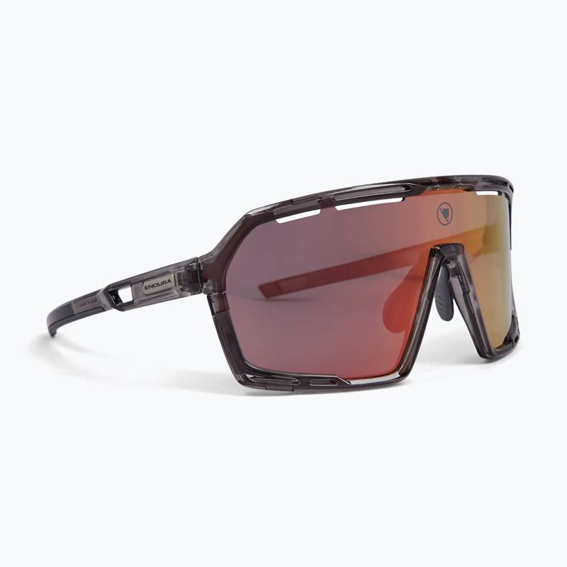Okulary przeciwsłoneczne Endura Pro SL grey/black/red revo smoke/clear silver flash mirror/amber