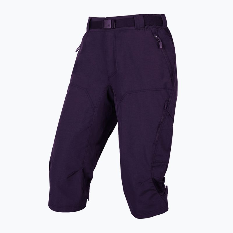 Spodenki rowerowe damskie Endura Hummvee 3/4 W bramble