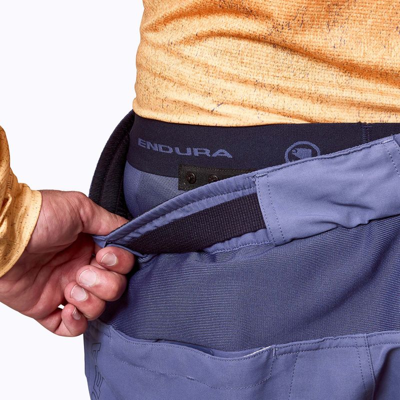 Spodenki rowerowe męskie Endura Hummvee Short indigo rock 6