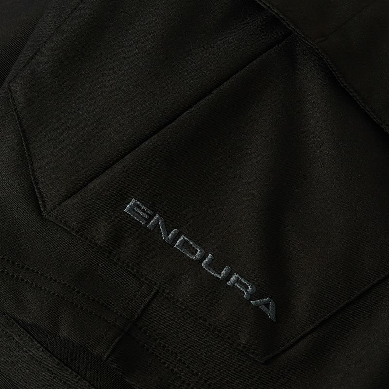 Spodenki rowerowe męskie Endura Loop Cargo Short black 10