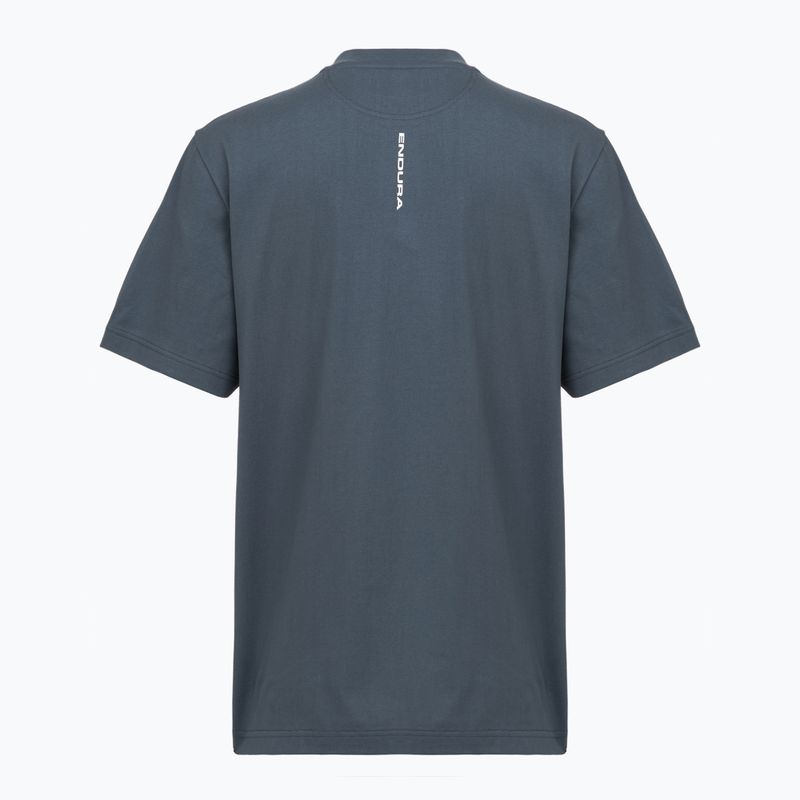 Koszulka rowerowa Endura Icon Logo Graphic Tee carbon grey 2