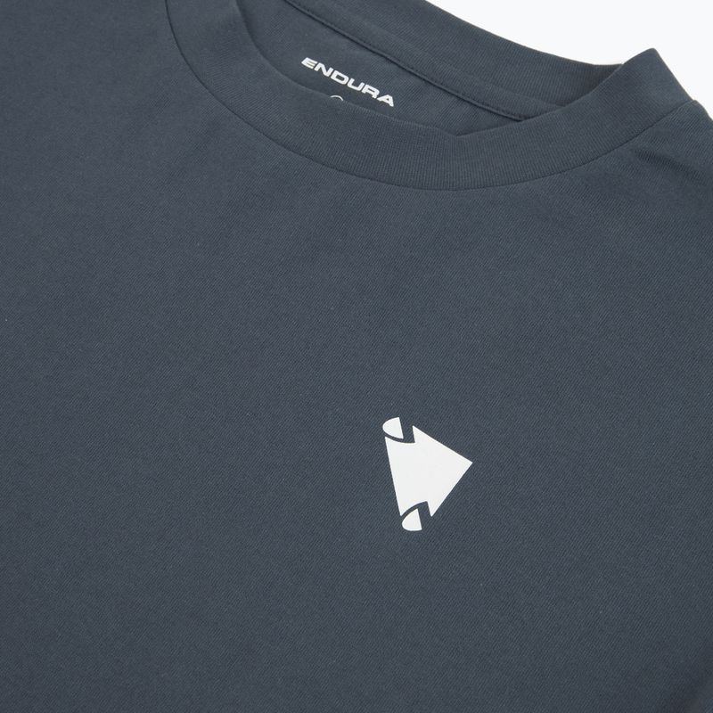 Koszulka rowerowa Endura Icon Logo Graphic Tee carbon grey 3