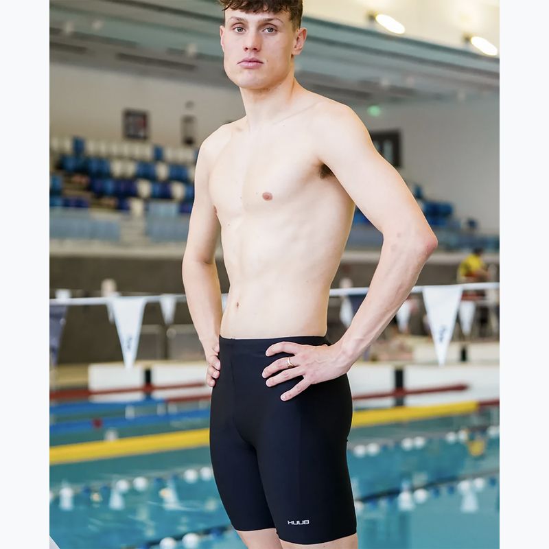 Jammery pływackie męskie HUUB Training Jammer black 6