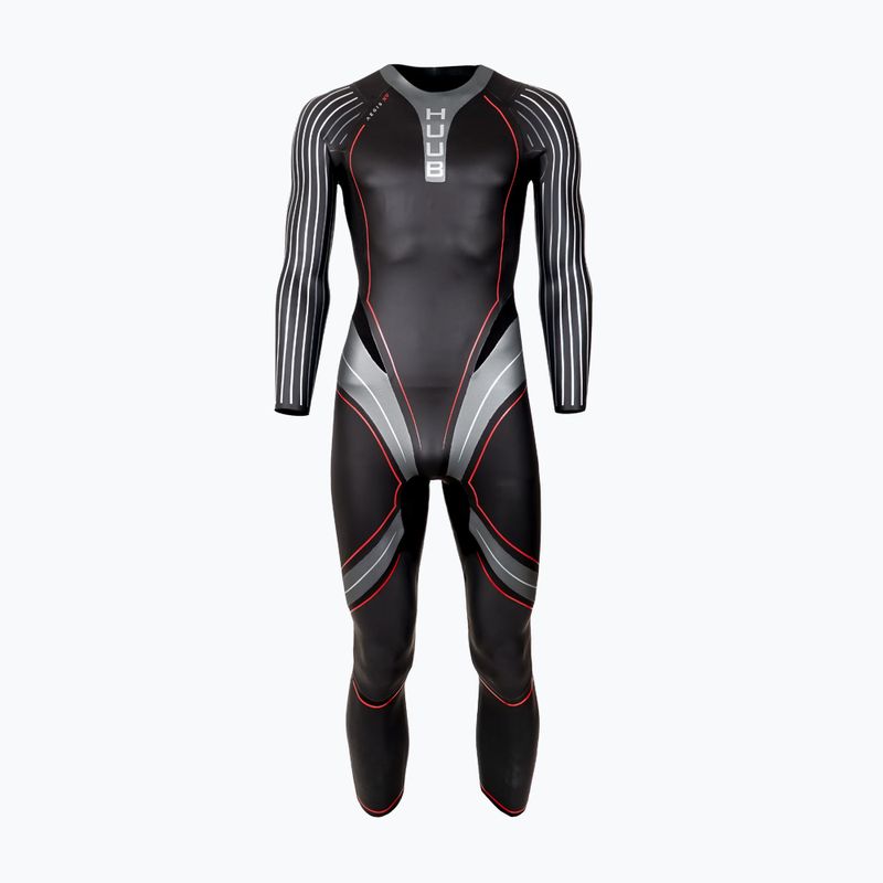 Pianka triathlonowa męska HUUB Aegis XV 3:5 black/silver