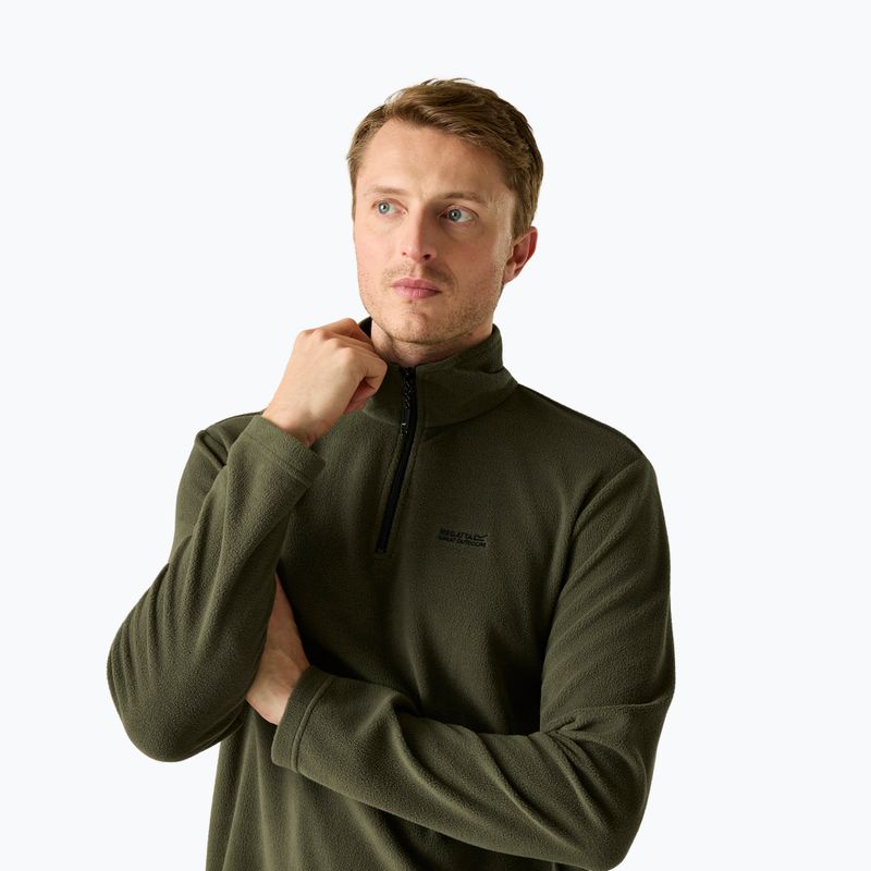Bluza polarowa męska REGATTA Thompson dark khaki 4
