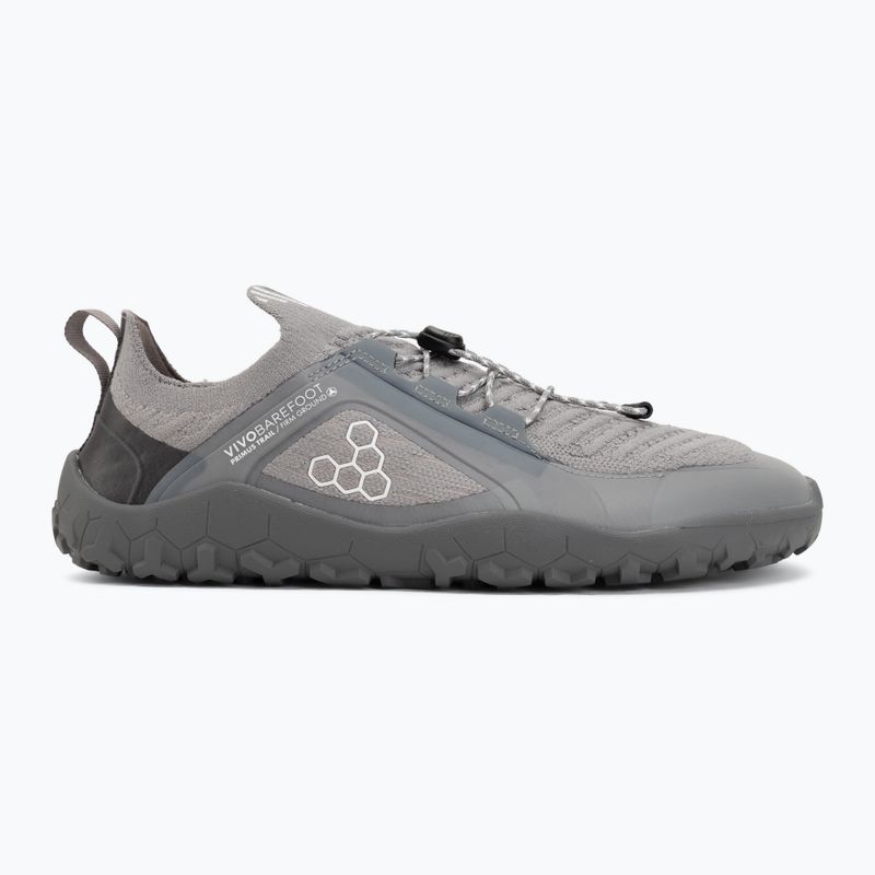 Buty barefoot męskie Vivobarefoot Primus Trail Knit Fg storm cloud 2