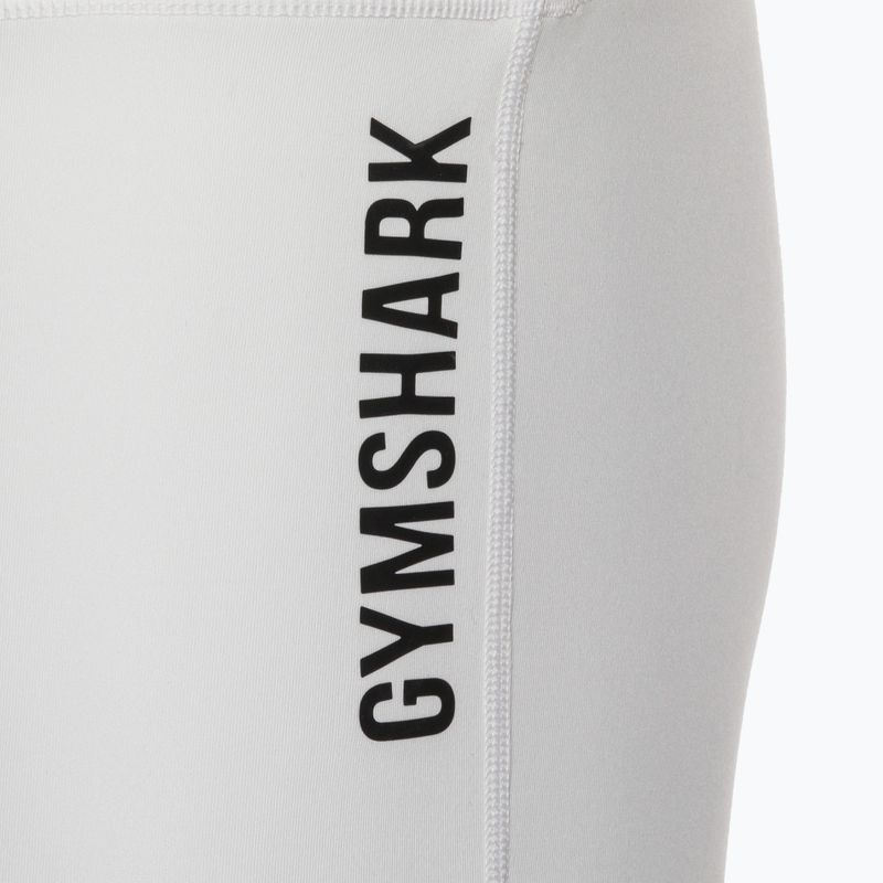 Legginsy treningowe damskie Gymshark Pulse Cropped white 7