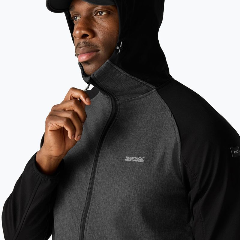 Kurtka softshell męska REGATTA Arec III ash marl/black 4
