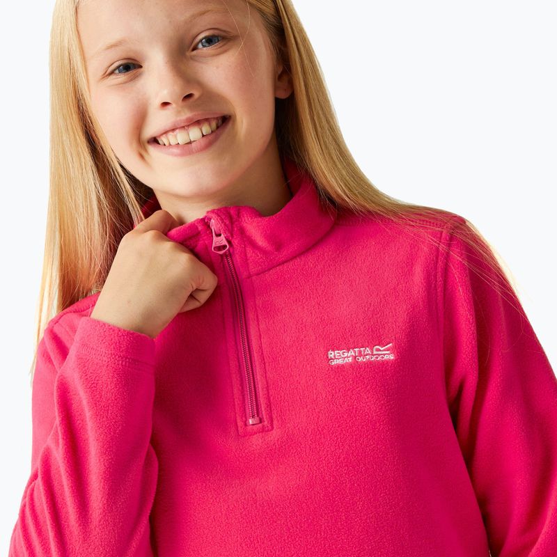 Bluza polarowa dziecięca REGATTA Hot Shot II pink potion 4