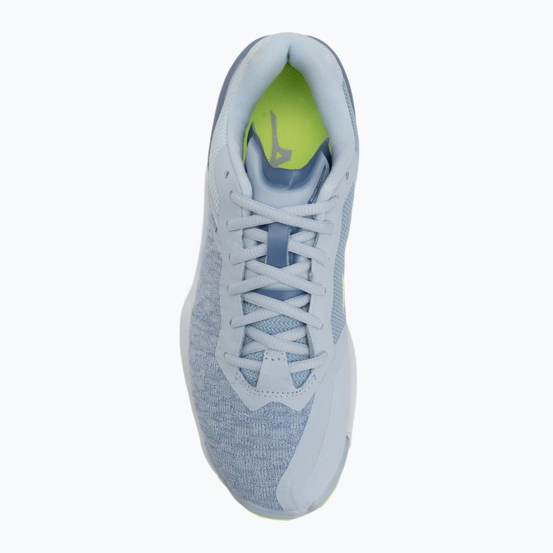 Buty do piłki ręcznej damskie Mizuno Wave Stealth Neo heather/white/neo lime 5