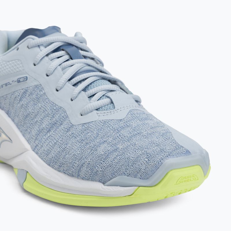 Buty do piłki ręcznej damskie Mizuno Wave Stealth Neo heather/white/neo lime 7
