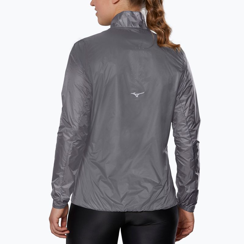 Kurtka do biegania damska Mizuno Aero grey 2