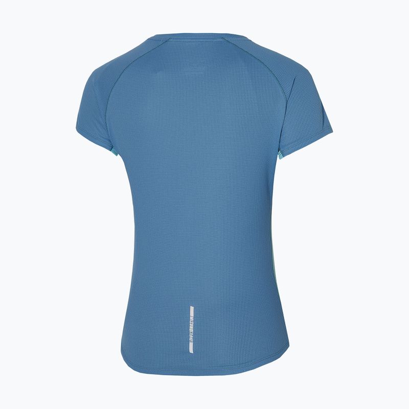 Koszulka do biegania damska Mizuno Dryaeroflow Tee copen blue 2