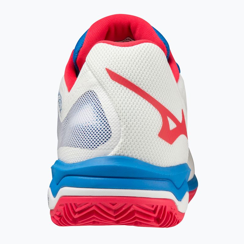 Buty do padla damskie Mizuno Wave Exceed Light CC Padel białe 61GB222225 14