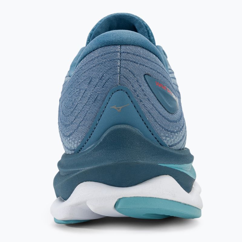 Buty do biegania damskie Mizuno Wave Sky 6 blue shadow/white/milky blue 7