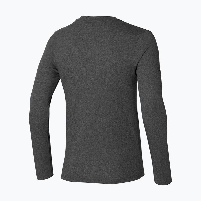 Longsleeve piłkarski męski Mizuno Sergio Ramos szara P2MA2S5506 2