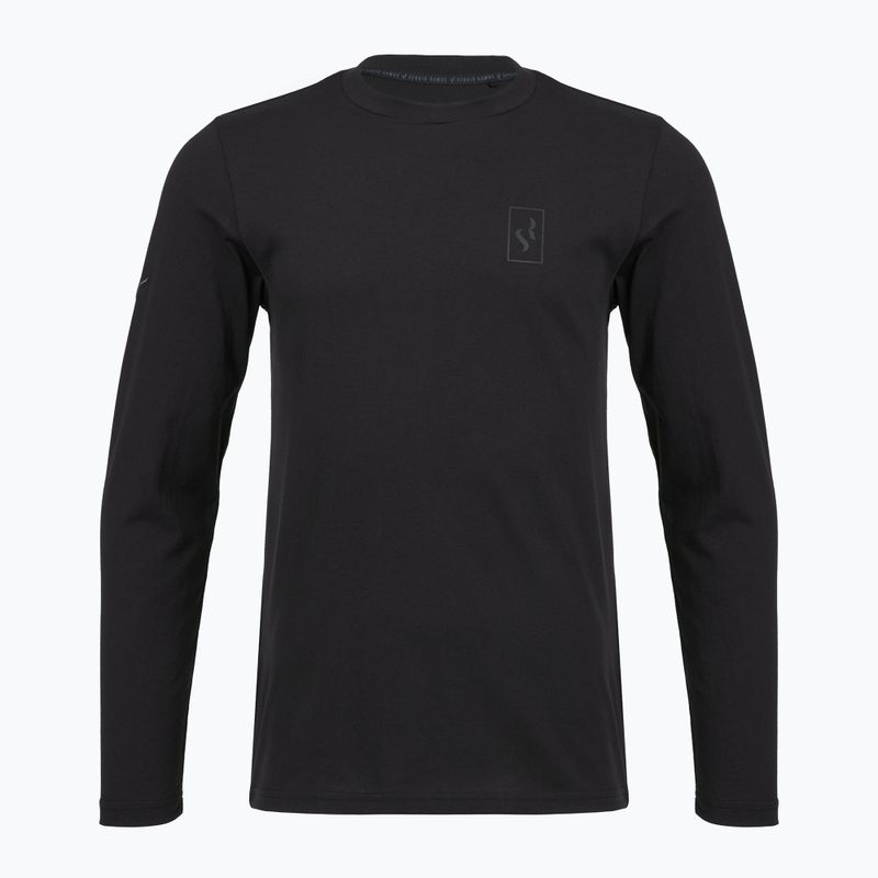 Longsleeve piłkarski męski Mizuno Sergio Ramos czarna P2MA2S5509