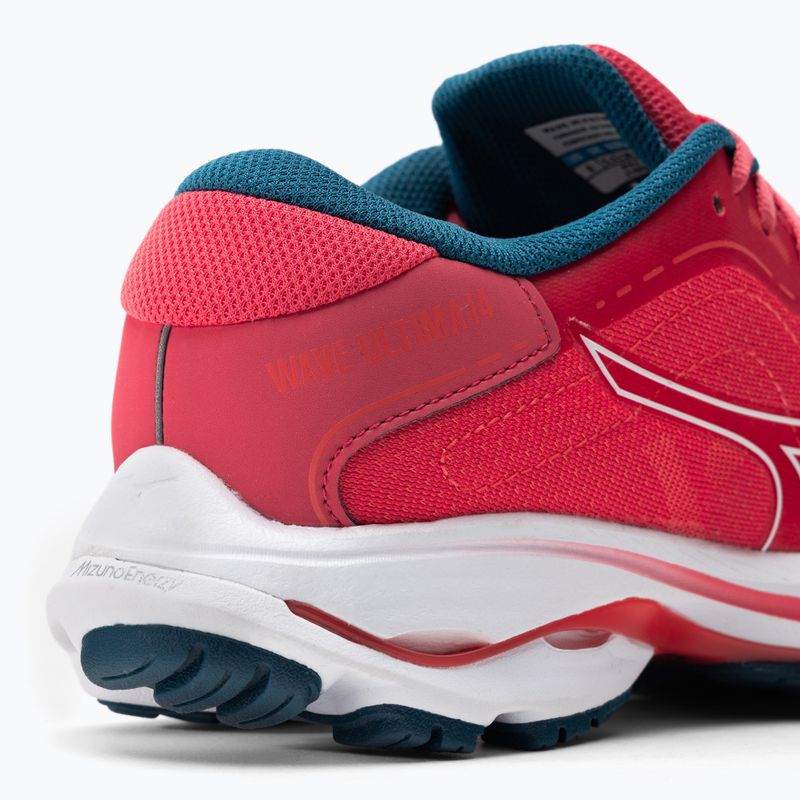 Buty do biegania damskie Mizuno Wave Ultima 14 parad pink/ white/ ink blue 8