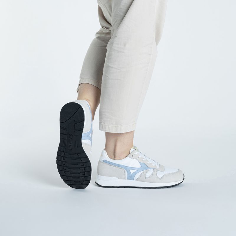 Buty damskie Mizuno ML87 white/blue/grayviolet 2