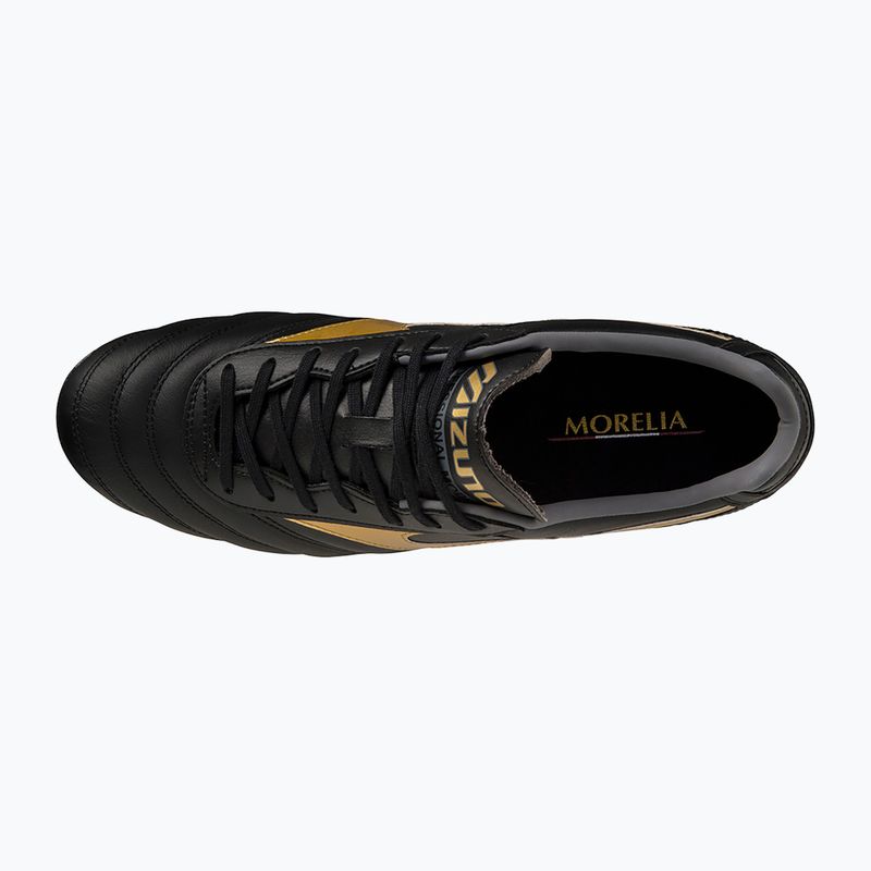 Buty piłkarskie Mizuno Morelia II PRO MD black/gold/dark shadow 10